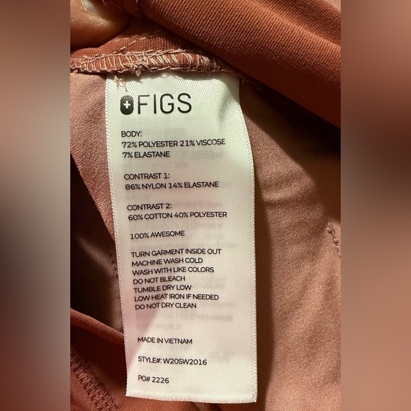 Figs Yola Maternity 2.0 Scrub Pants - Picture 9 of 10